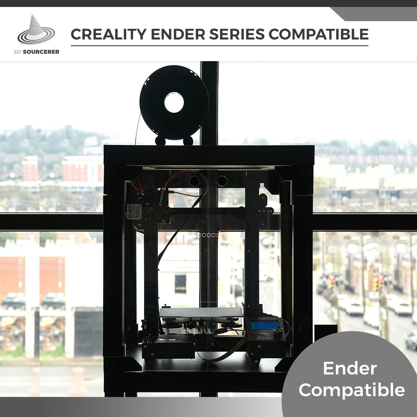 V2 Prusa IKEA Lack Plexiglass Enclosure Kit with Magnets